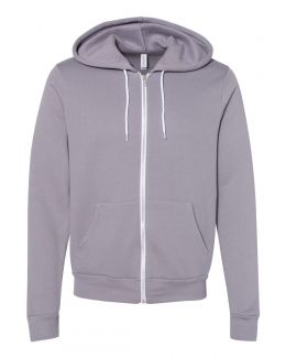 BELLA + CANVAS-Unisex Sponge Fleece Full-Zip Hoodie-3739